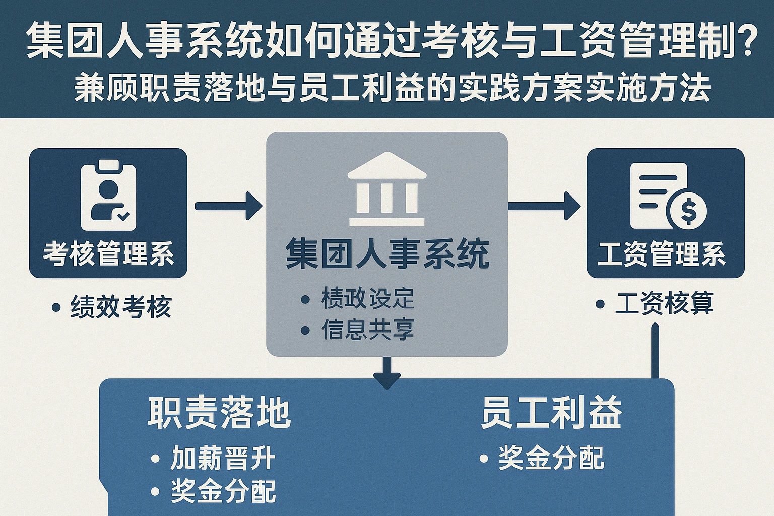 集团人事系统如何通过考核与工资管理系统联动？兼顾职责落地与员工利益的实践方案