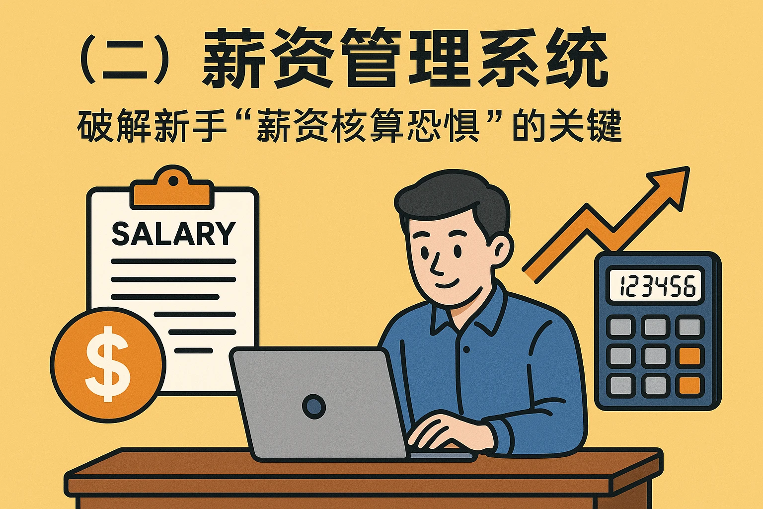 (二)薪资管理系统:破解新手“薪资核算恐惧”的关键