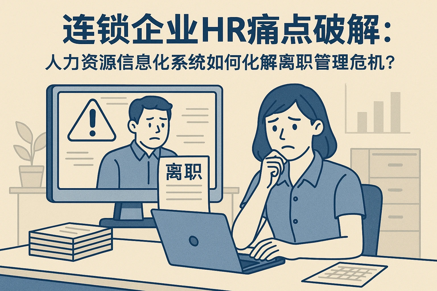 连锁企业HR痛点破解：人力资源信息化系统如何化解离职管理危机？