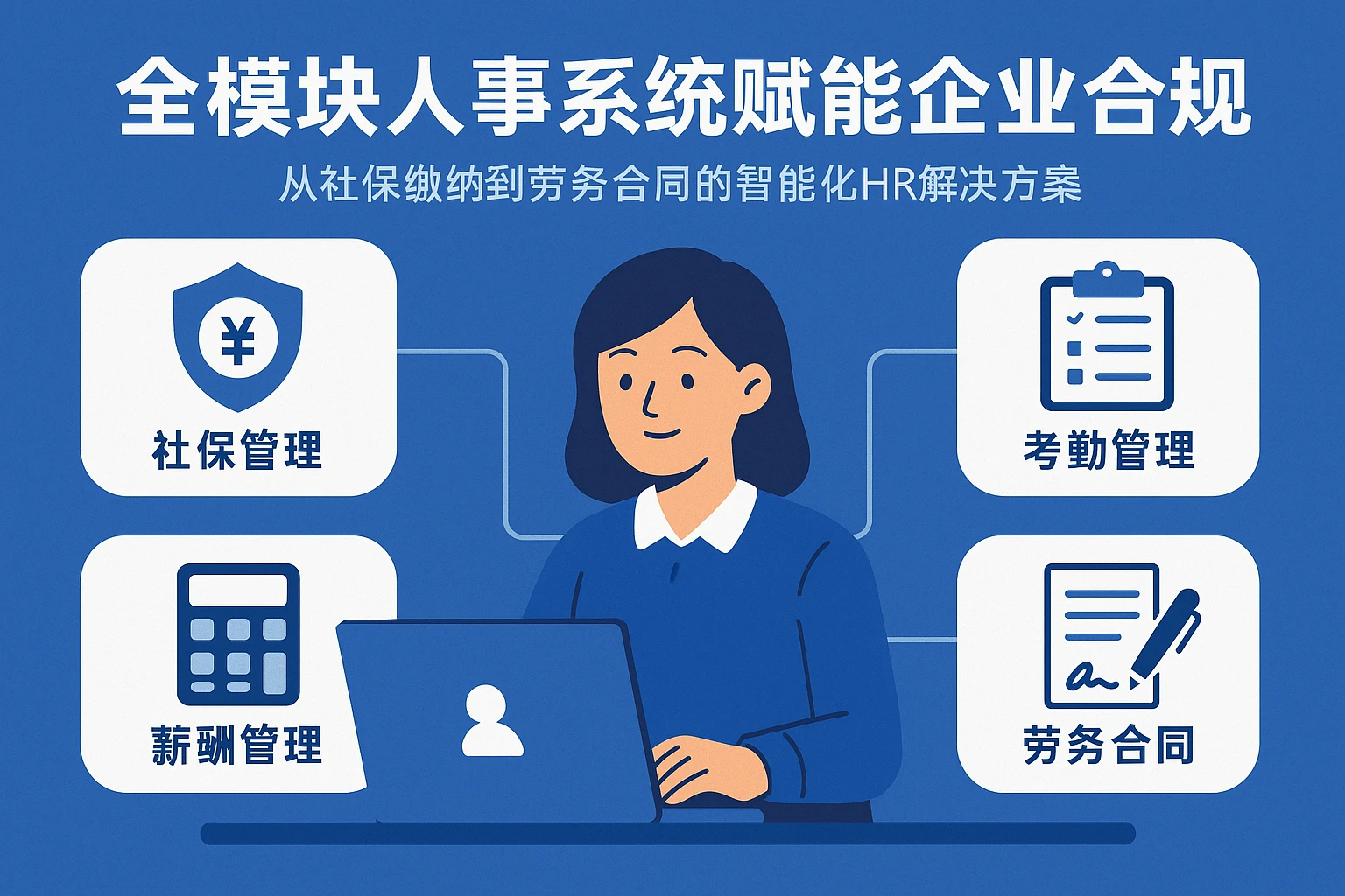 全模块人事系统赋能企业合规：从社保缴纳到劳务合同的智能化HR解决方案