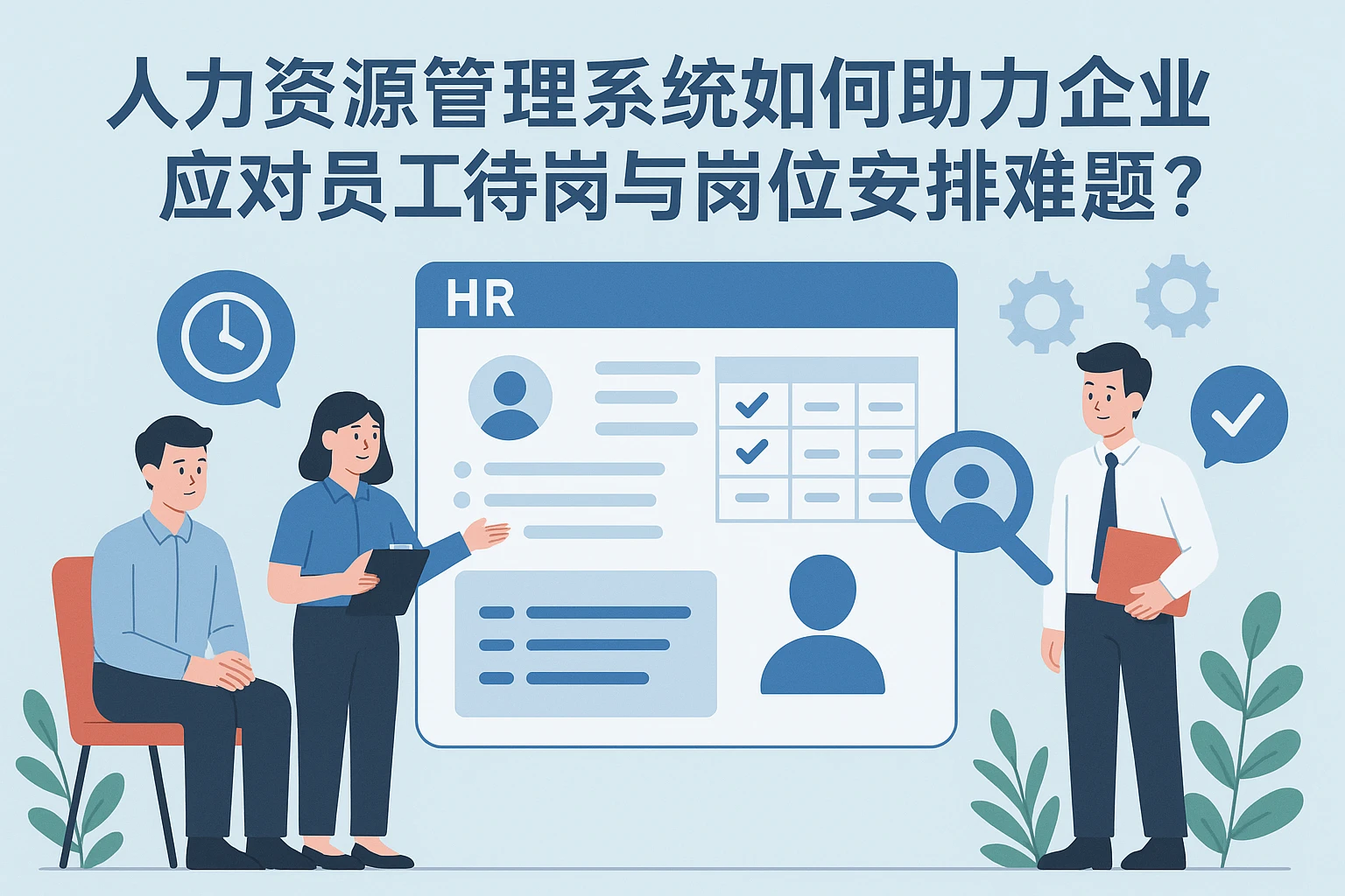 人力资源管理系统如何助力企业应对员工待岗与岗位安排难题？