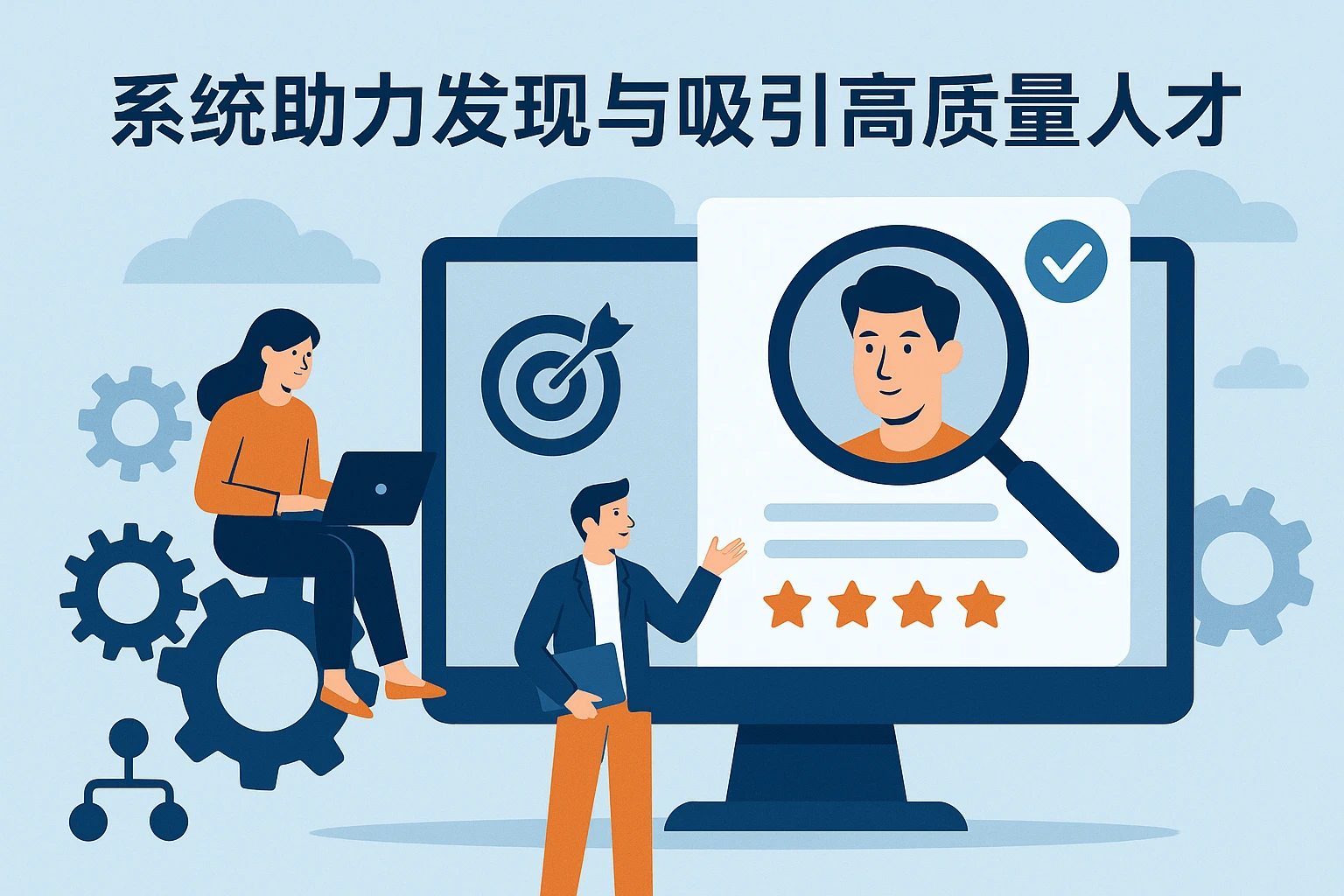系统助力发现与吸引高质量人才