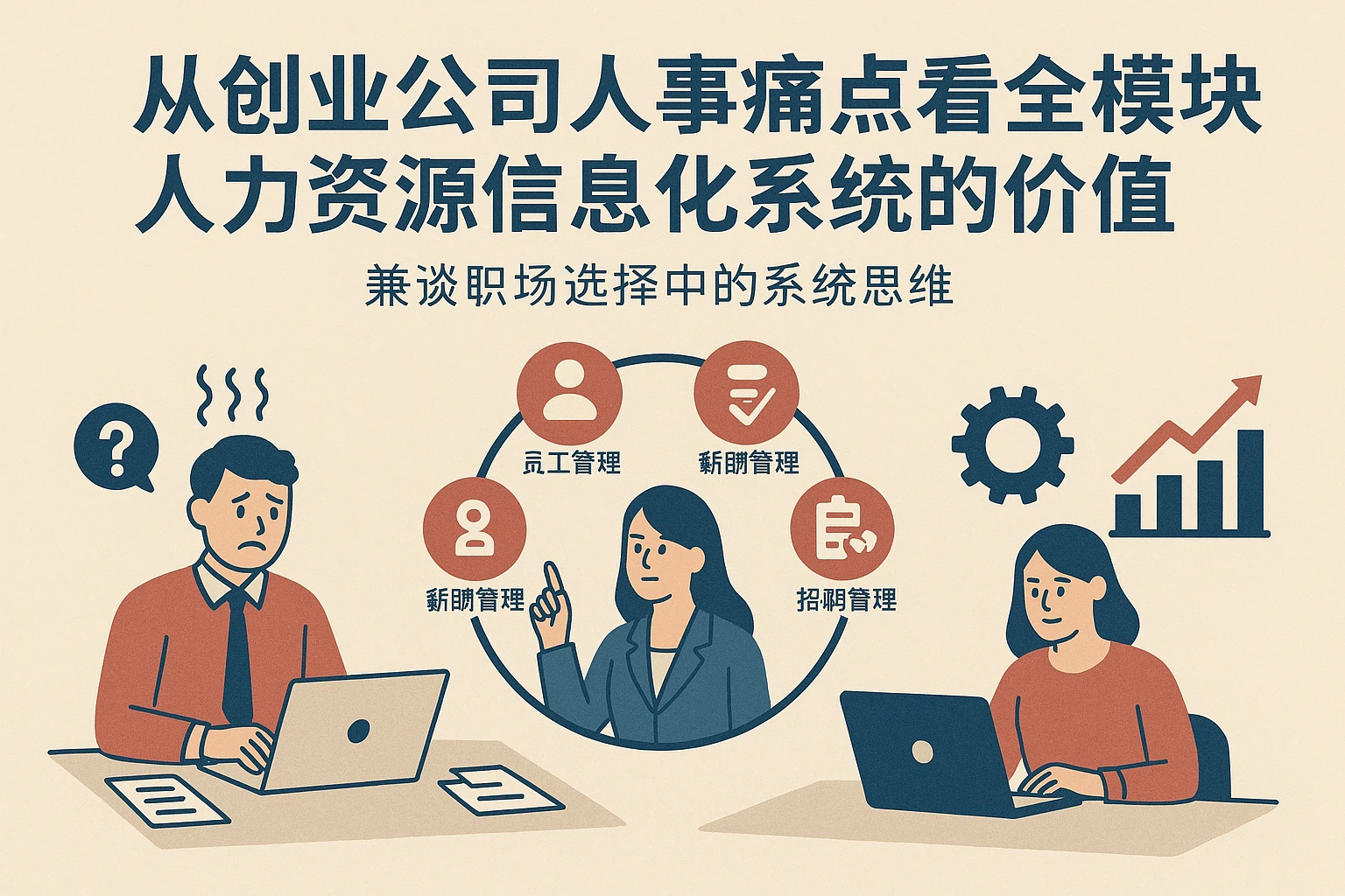 从创业公司人事痛点看全模块人力资源信息化系统的价值——兼谈职场选择中的系统思维