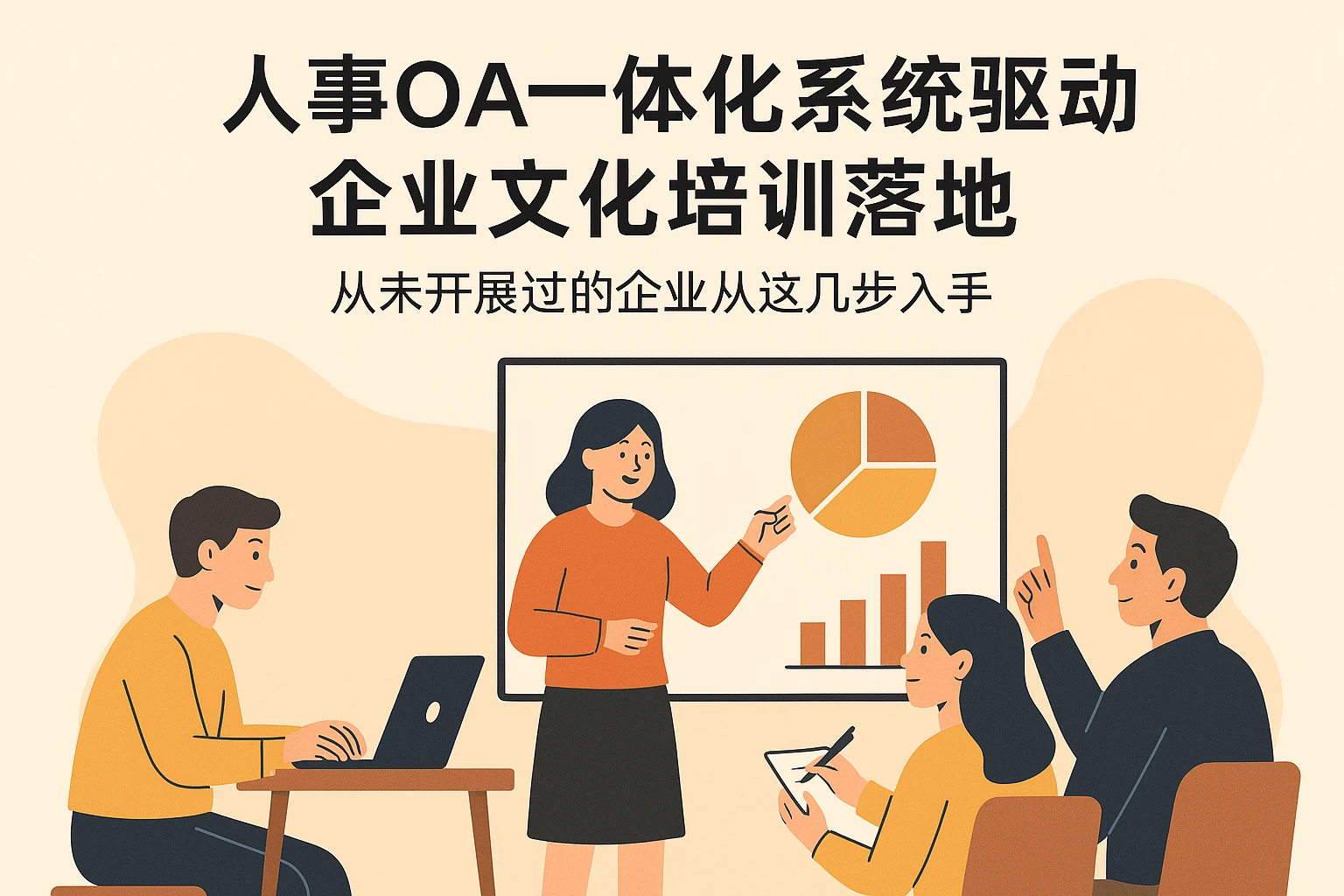 人事OA一体化系统驱动企业文化培训落地：从未开展过的企业从这几步入手