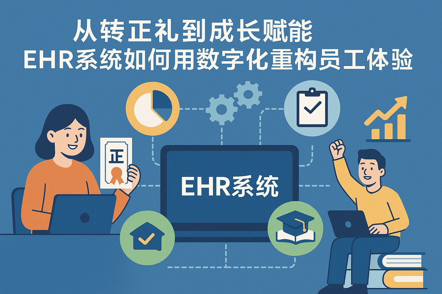 从转正礼到成长赋能：EHR系统如何用数字化重构员工体验