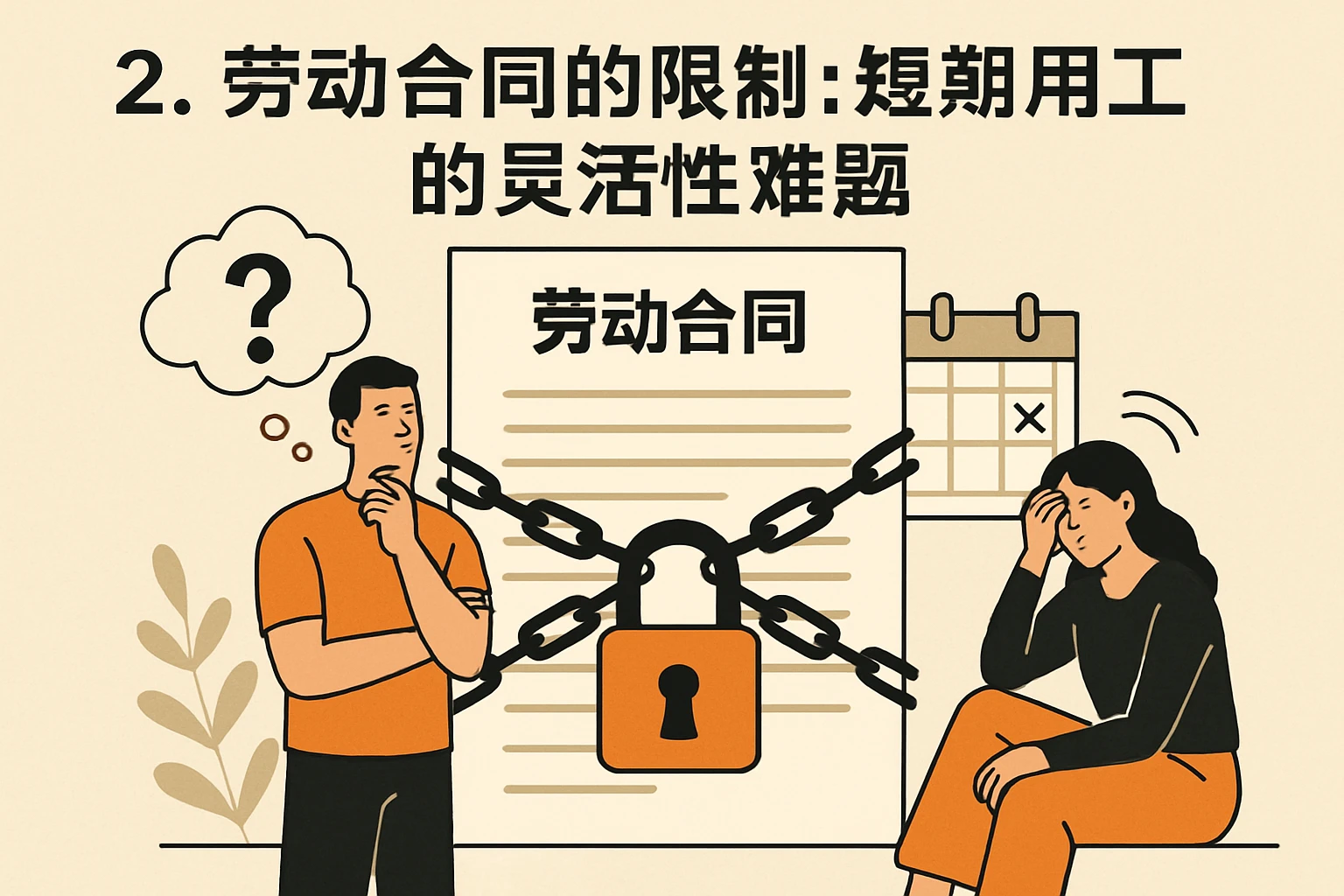 2. 劳动合同的限制：短期用工的灵活性难题
