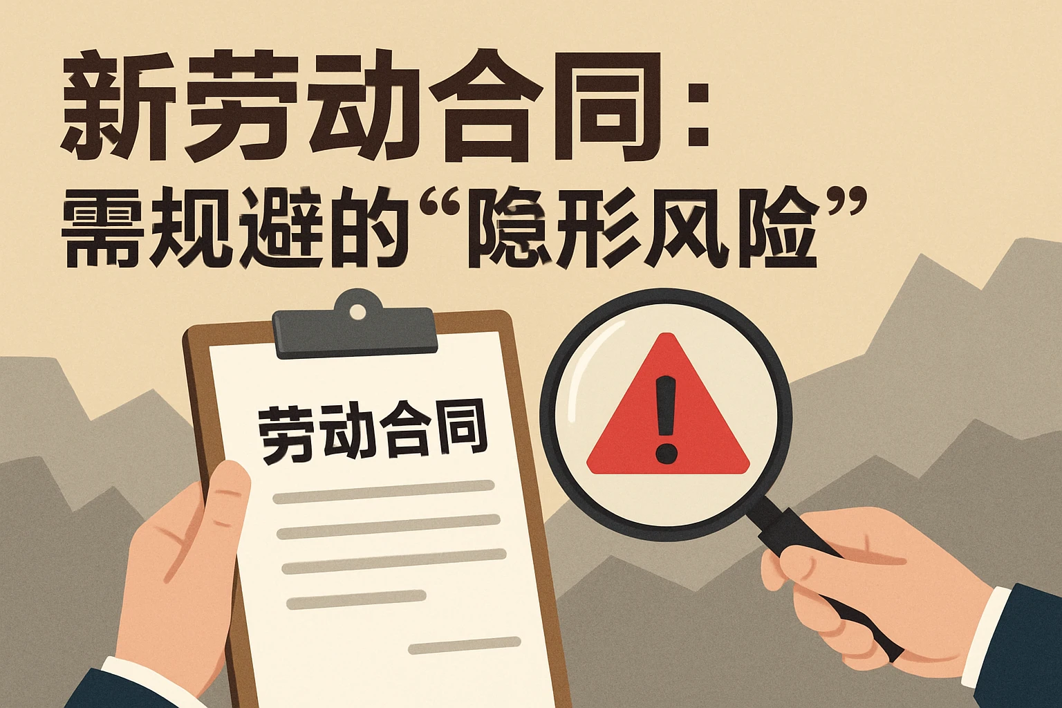 2. 新劳动合同：需规避的“隐形风险”