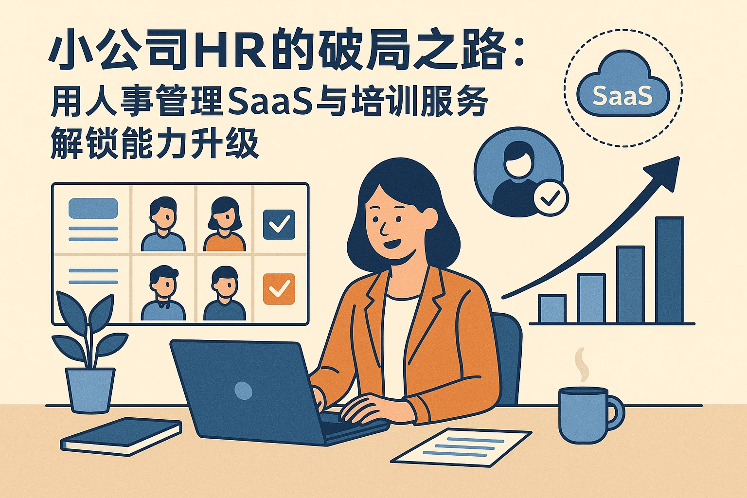 小公司HR的破局之路：用人事管理SaaS与培训服务解锁能力升级