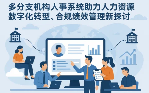 多分支机构人事系统助力人力资源数字化转型，合规绩效管理新探讨