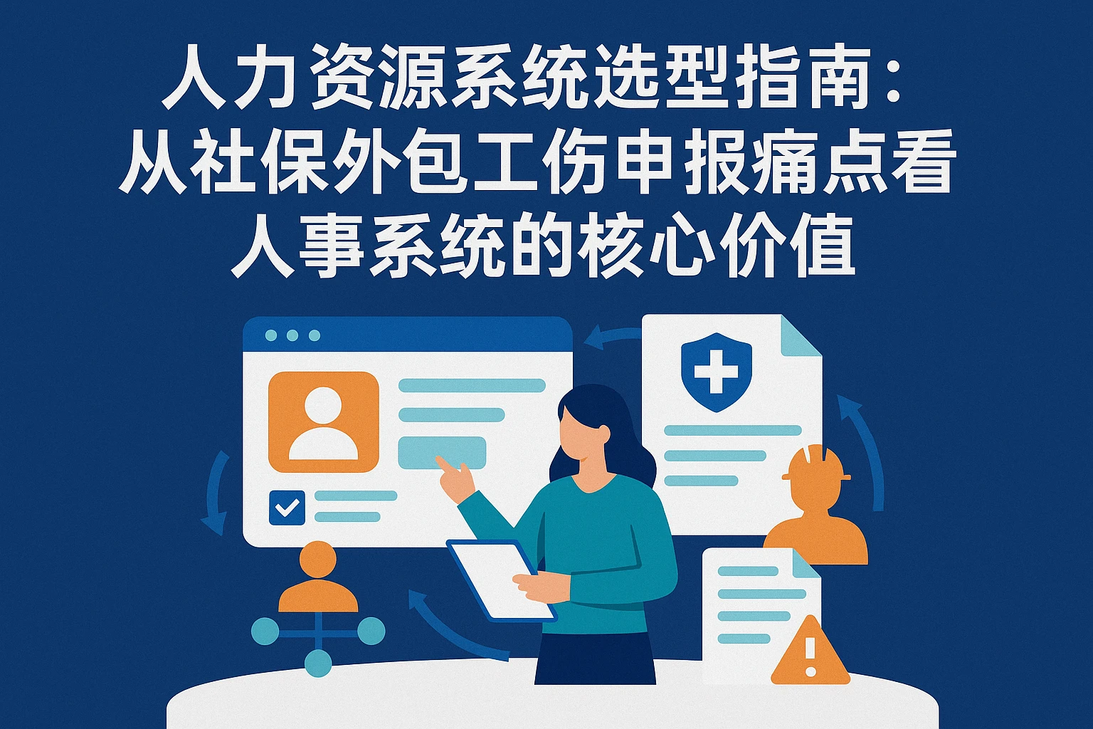 人力资源系统选型指南：从社保外包工伤申报痛点看人事系统的核心价值