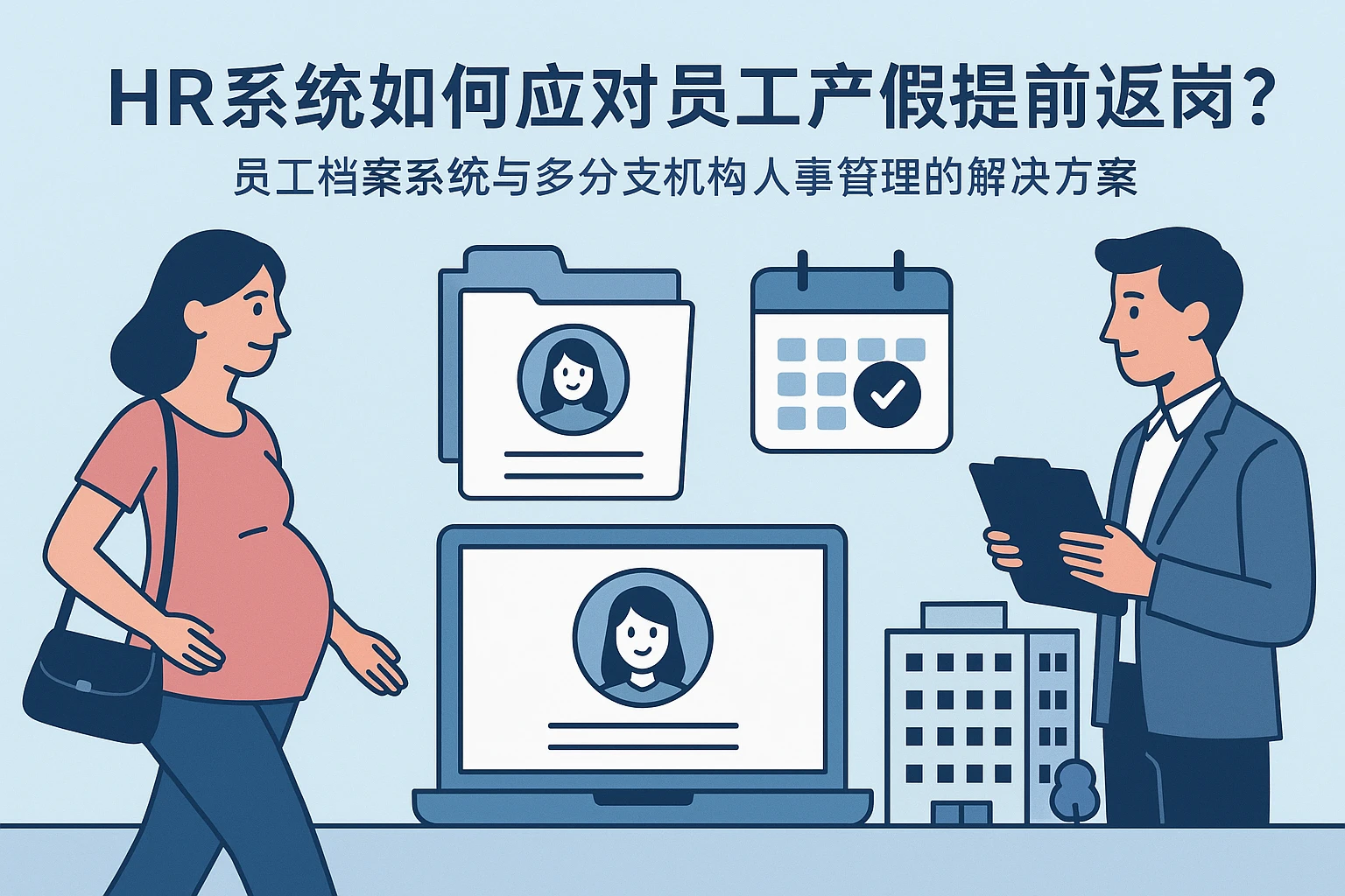 HR系统如何应对员工产假提前返岗？员工档案系统与多分支机构人事管理的解决方案
