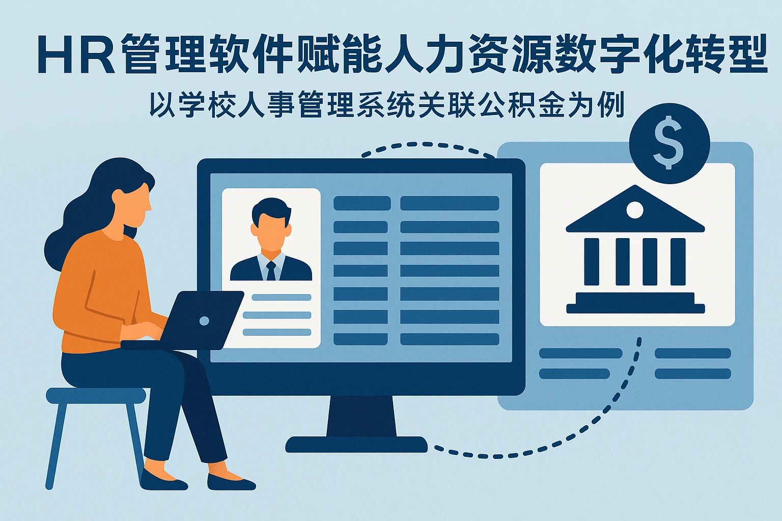 HR管理软件赋能人力资源数字化转型：以学校人事管理系统关联公积金为例