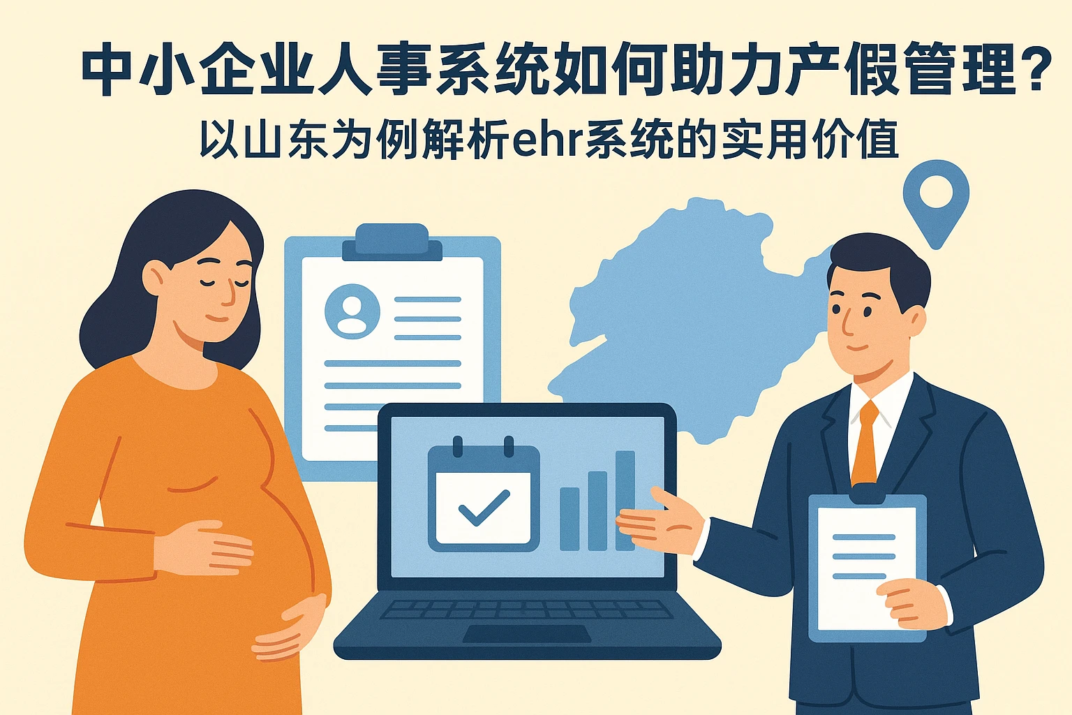 中小企业人事系统如何助力产假管理？以山东为例解析ehr系统的实用价值
