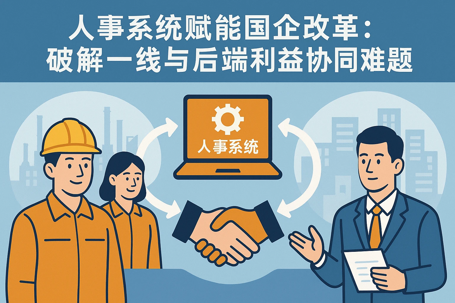 人事系统赋能国企改革：破解一线与后端利益协同难题