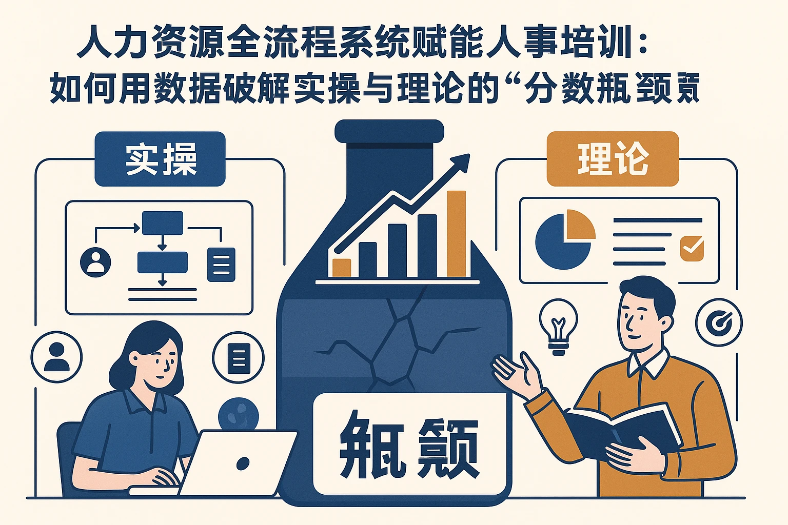 人力资源全流程系统赋能人事培训：如何用数据破解实操与理论的“分数瓶颈”