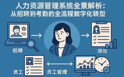 人力资源管理系统全景解析：从招聘到考勤的全流程数字化转型