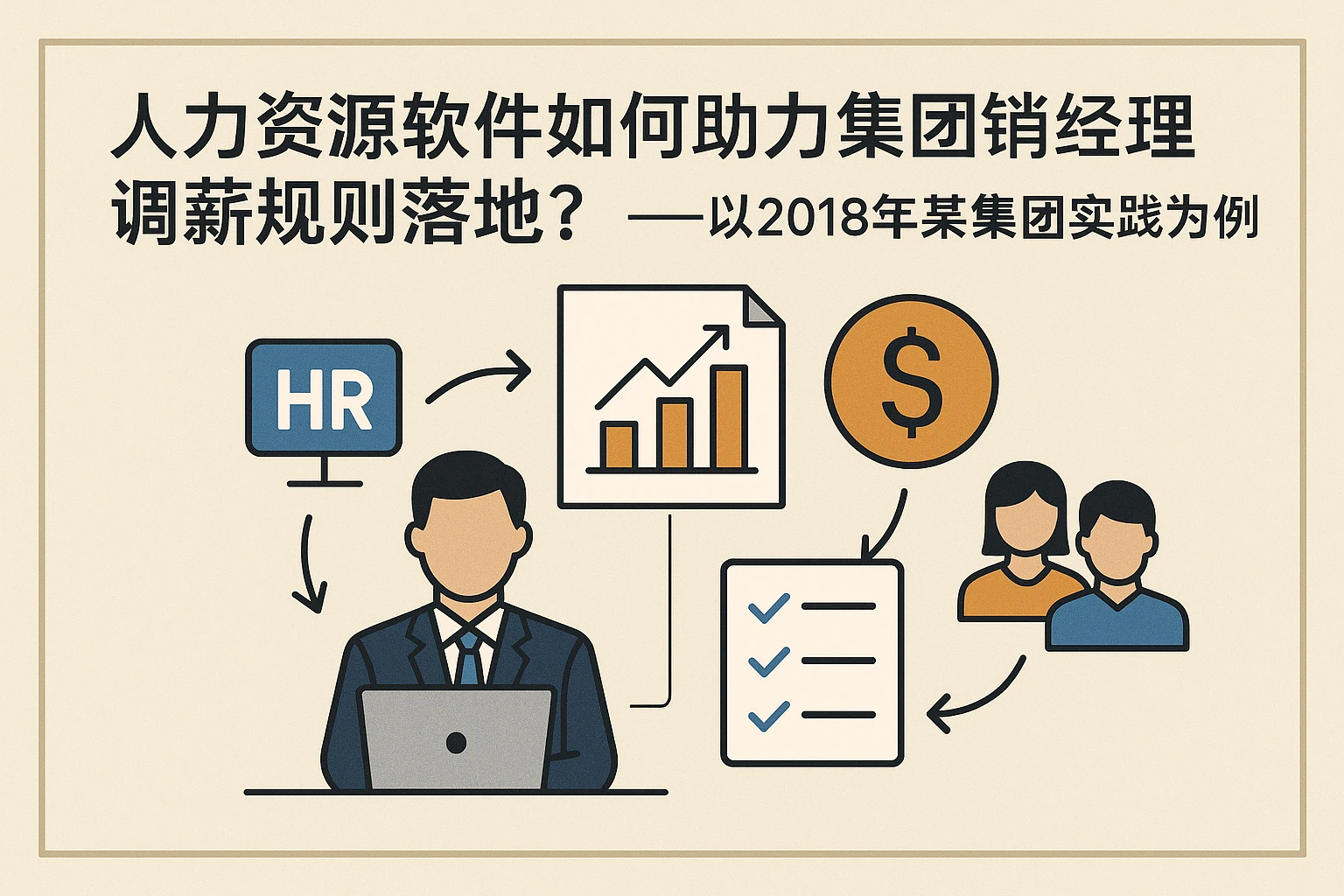 人力资源软件如何助力集团销售经理调薪规则落地？——以2018年某集团实践为例