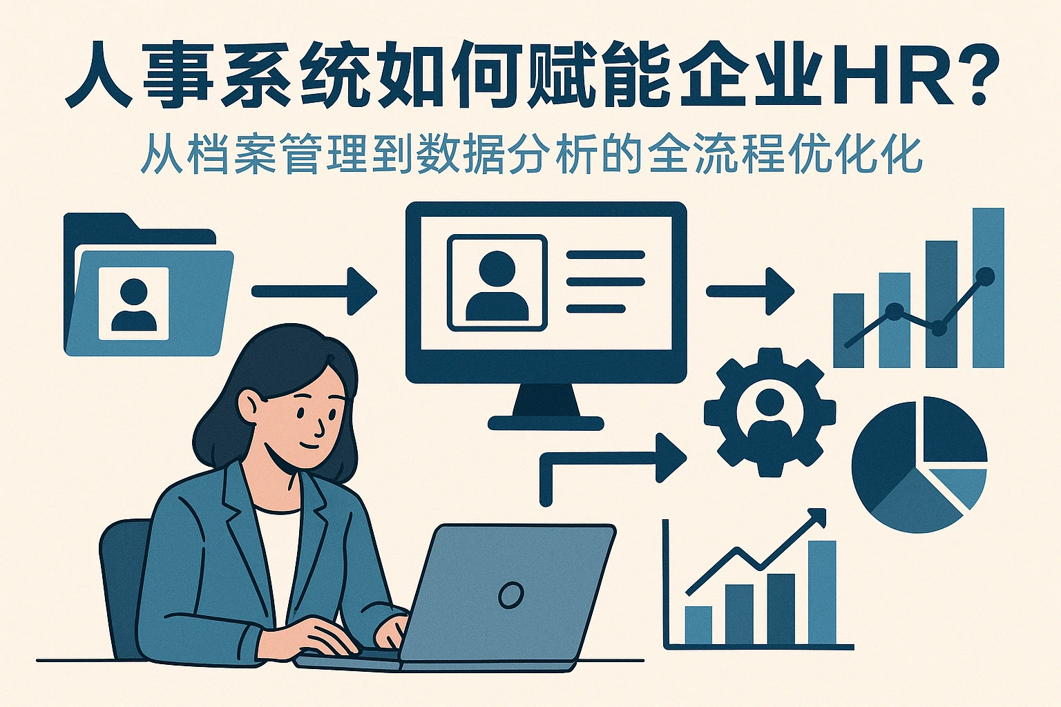 人事系统如何赋能企业HR？从档案管理到数据分析的全流程优化