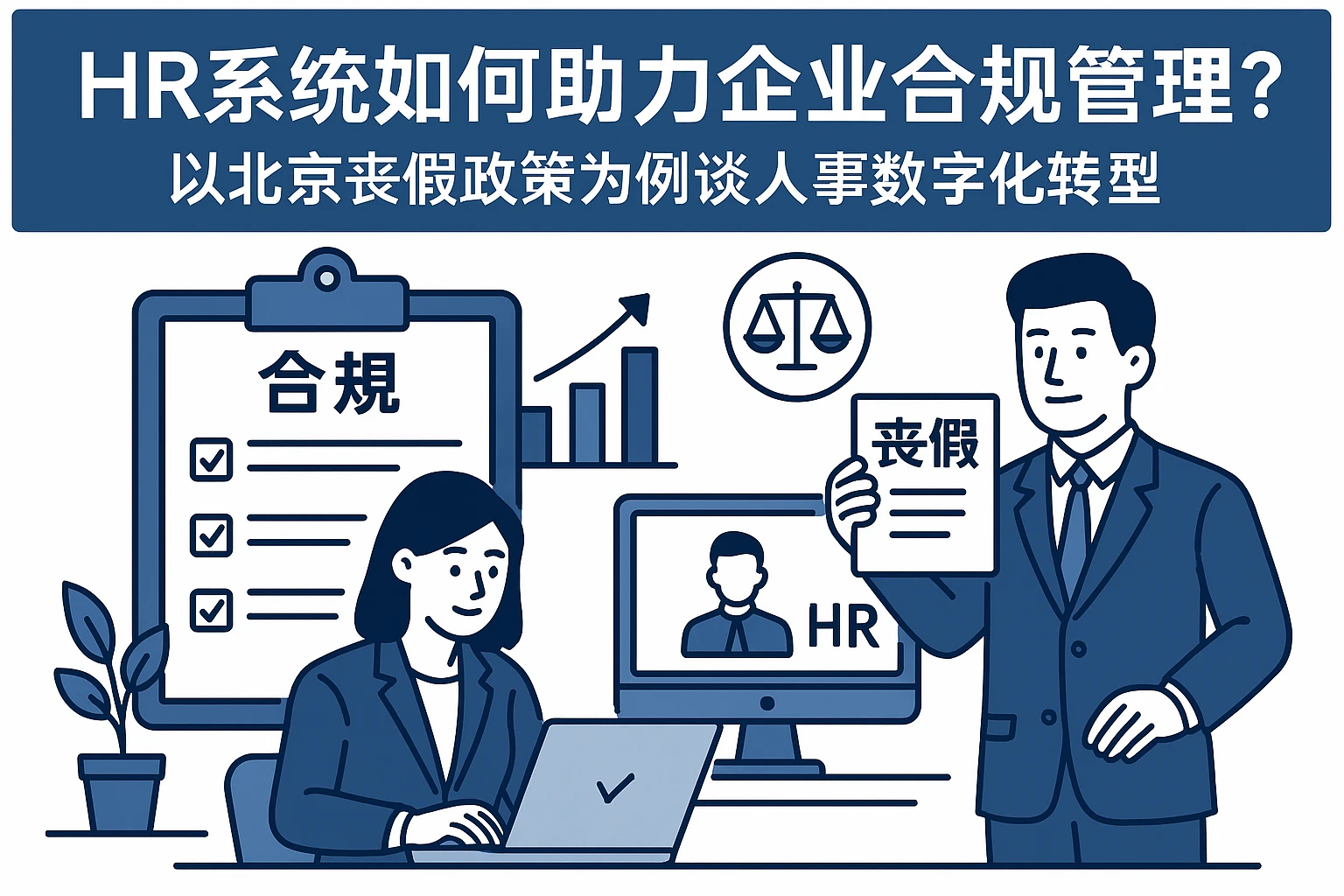 HR系统如何助力企业合规管理？以北京丧假政策为例谈人事数字化转型