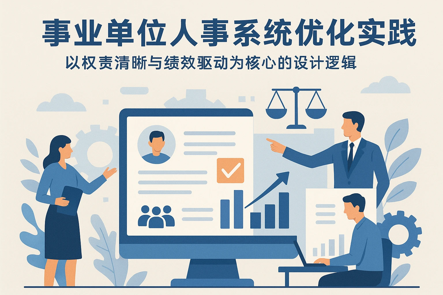 事业单位人事系统优化实践：以权责清晰与绩效驱动为核心的设计逻辑