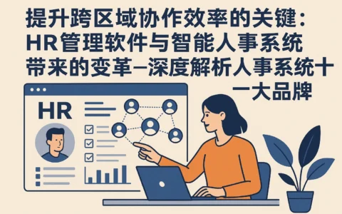 提升跨区域协作效率的关键：HR管理软件与智能人事系统带来的变革——深度解析人事系统十大品牌