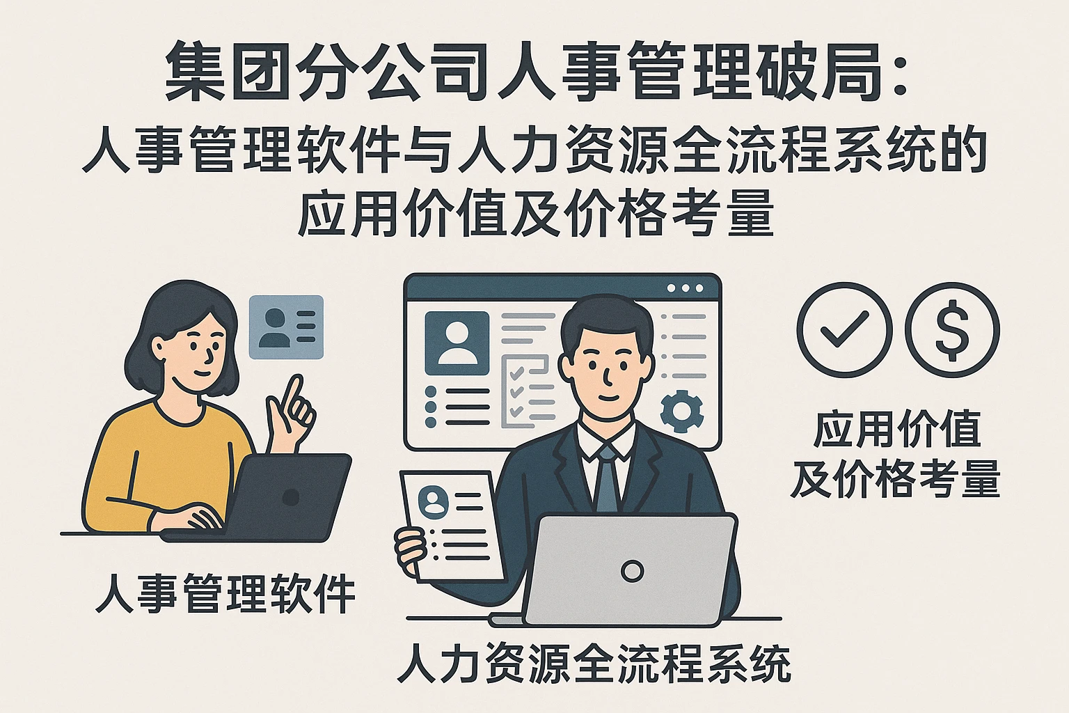 集团分公司人事管理破局：人事管理软件与人力资源全流程系统的应用价值及价格考量