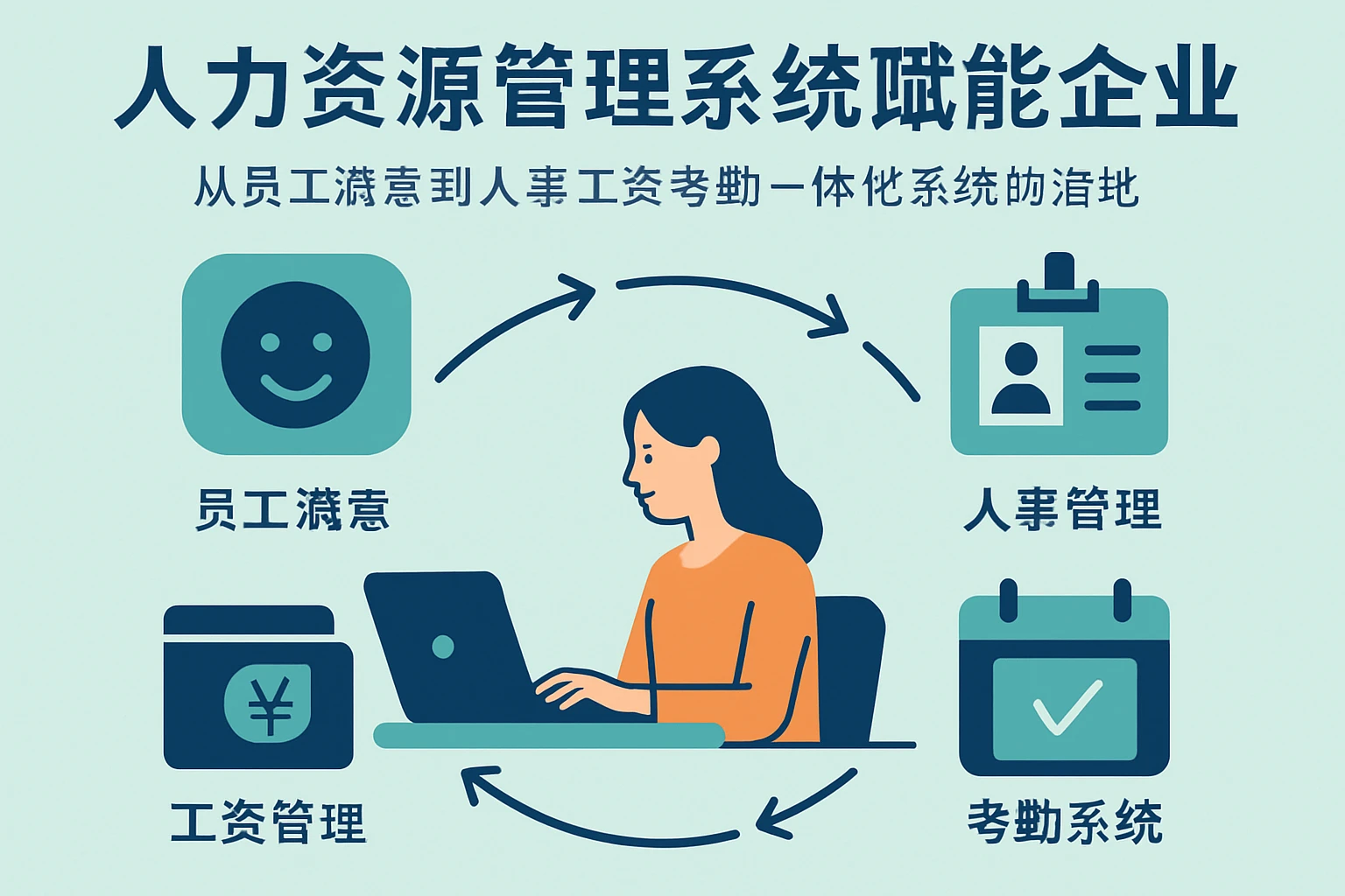 人力资源管理系统赋能企业：从员工满意到人事工资考勤一体化系统的落地