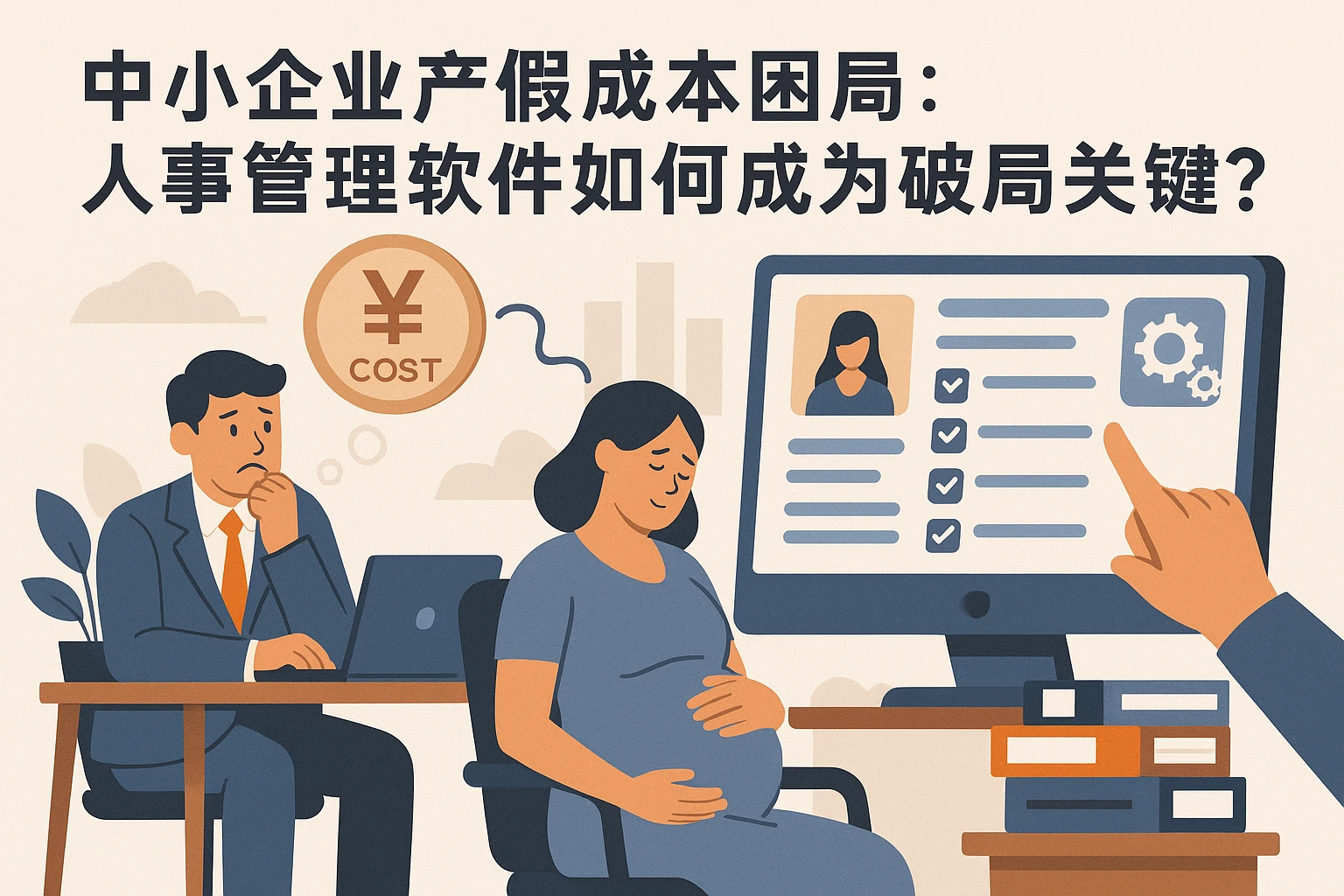 中小企业产假成本困局：人事管理软件如何成为破局关键？