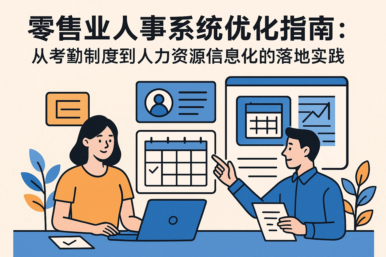 零售业人事系统优化指南：从考勤制度到人力资源信息化的落地实践