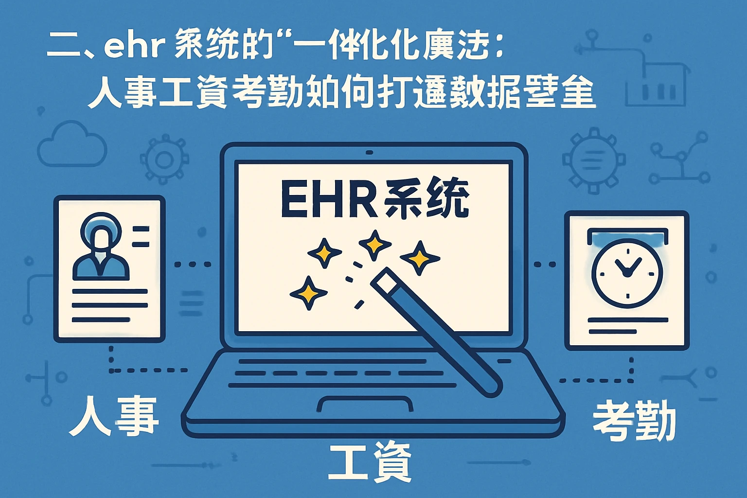 二、ehr系统的“一体化魔法”:人事工资考勤如何打通数据壁垒?