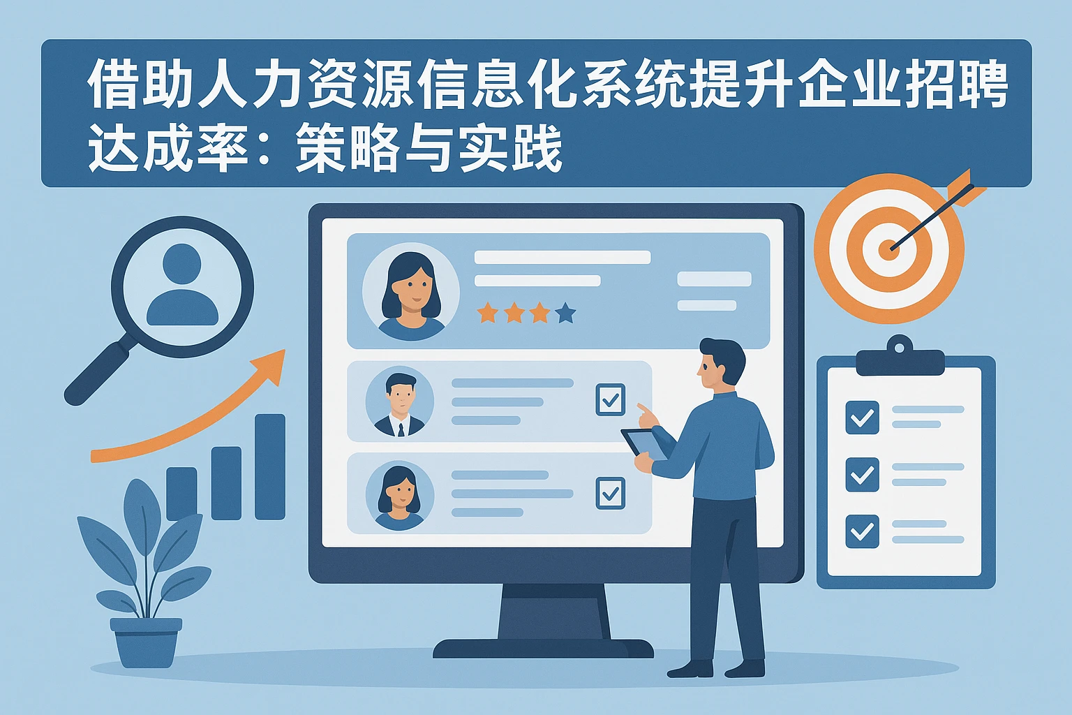 借助人力资源信息化系统提升企业招聘达成率：策略与实践