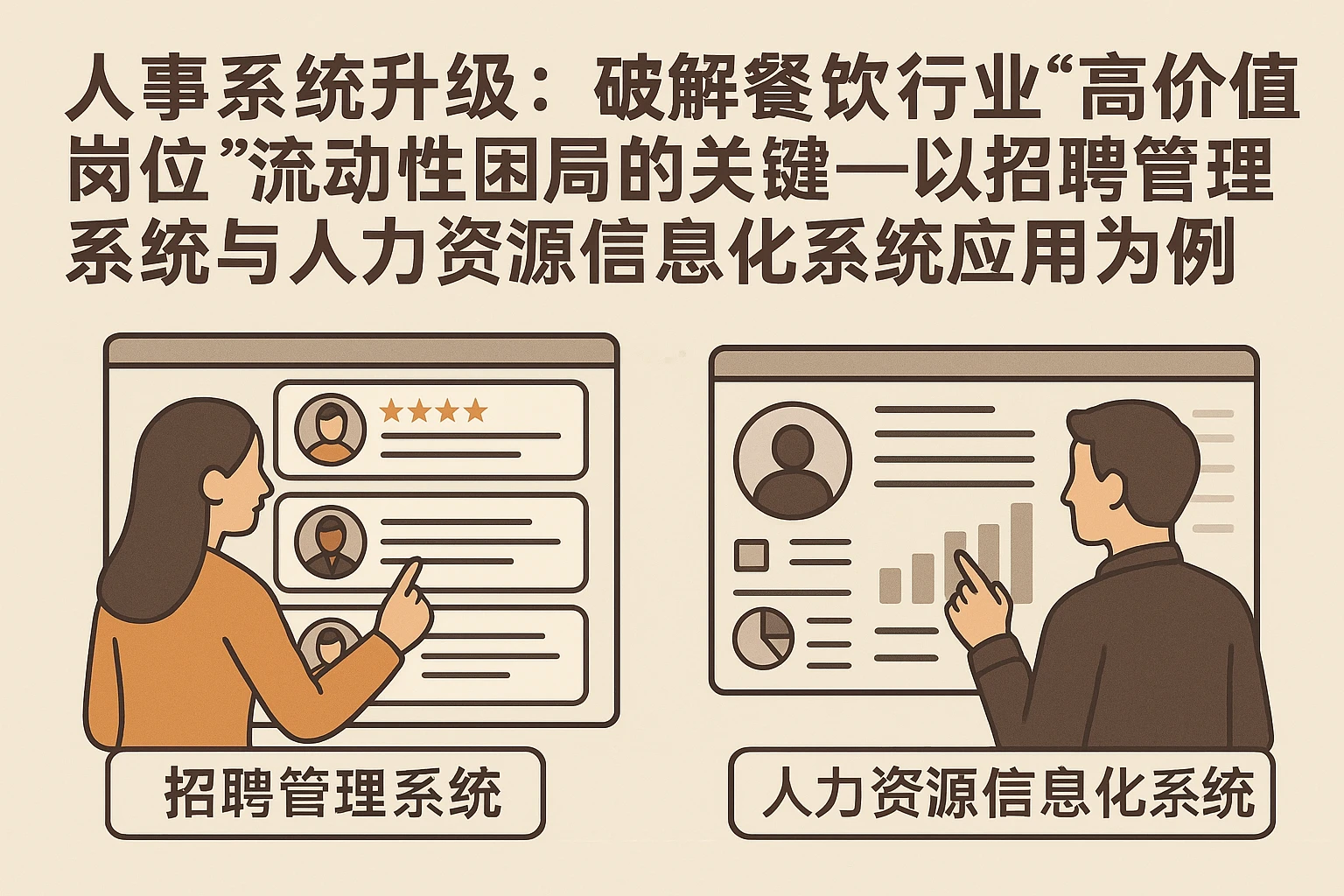 人事系统升级：破解餐饮行业“高价值岗位”流动性困局的关键——以招聘管理系统与人力资源信息化系统应用为例