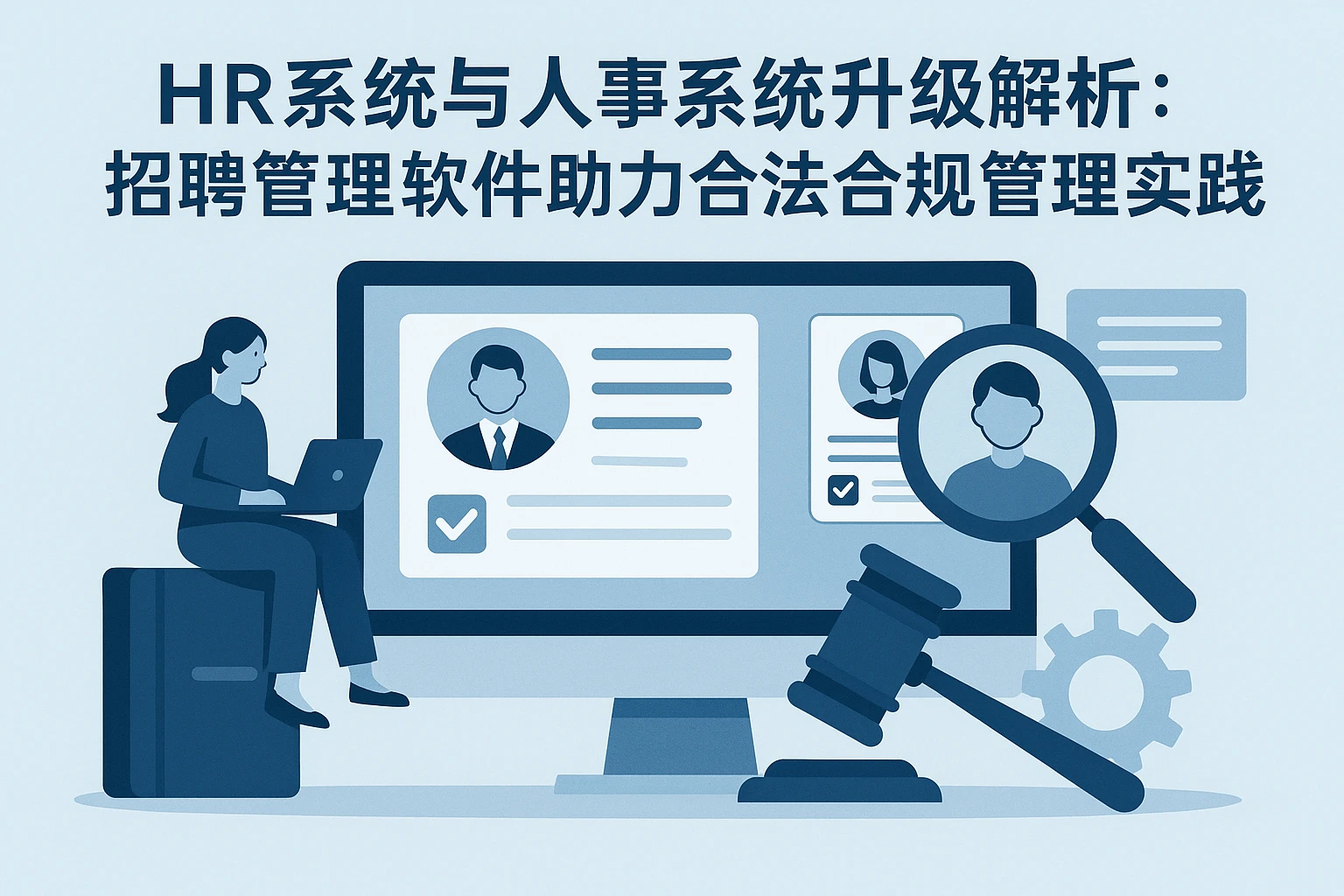 HR系统与人事系统升级解析：招聘管理软件助力合法合规管理实践