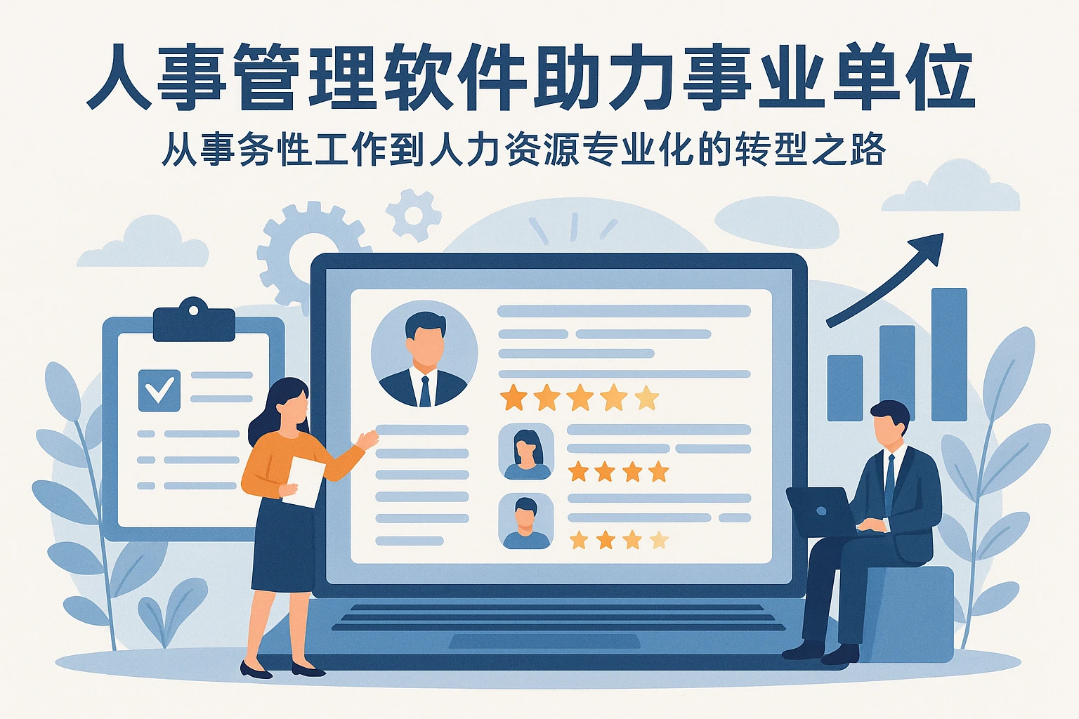 人事管理软件助力事业单位：从事务性工作到人力资源专业化的转型之路
