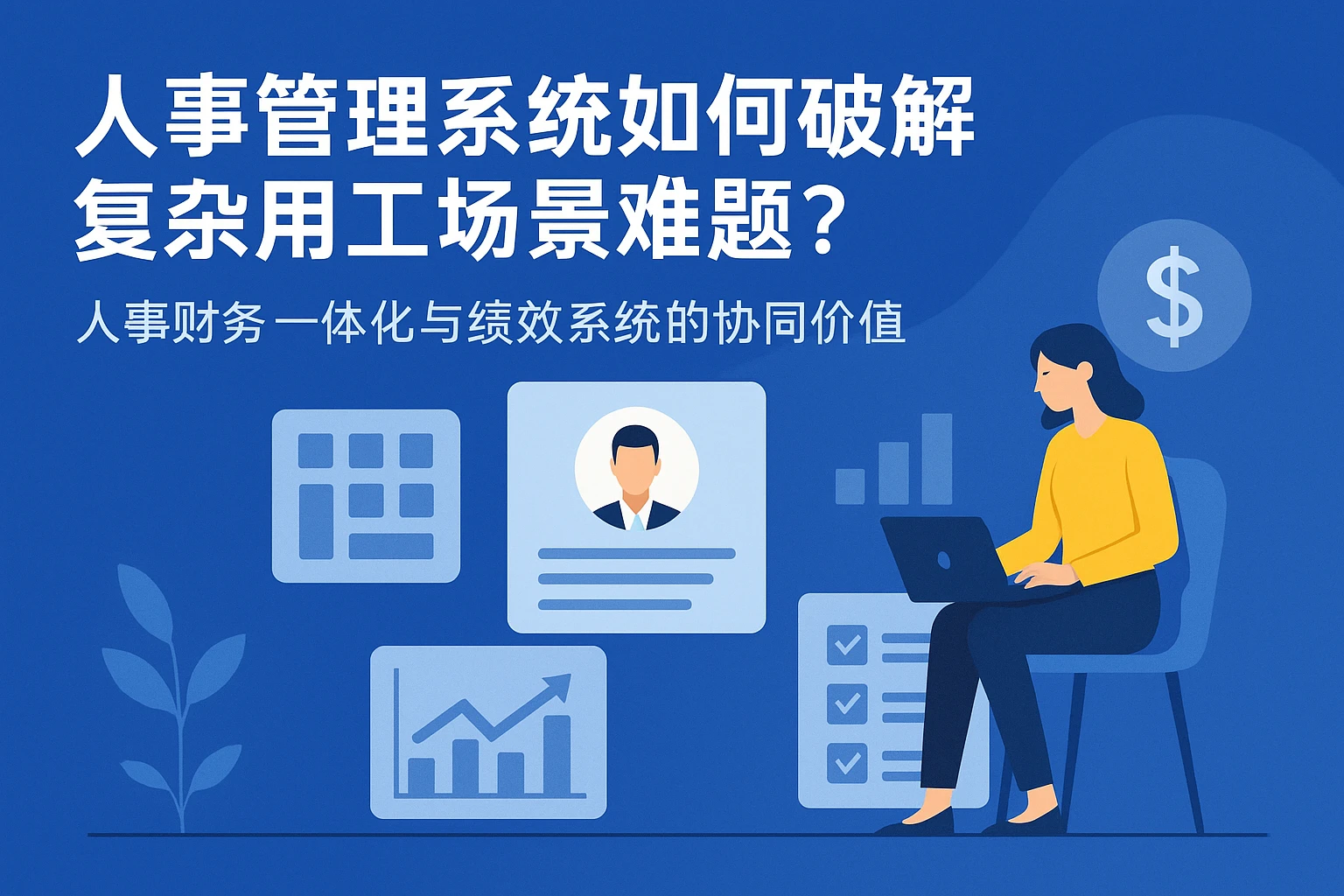 人事管理系统如何破解复杂用工场景难题？人事财务一体化与绩效系统的协同价值