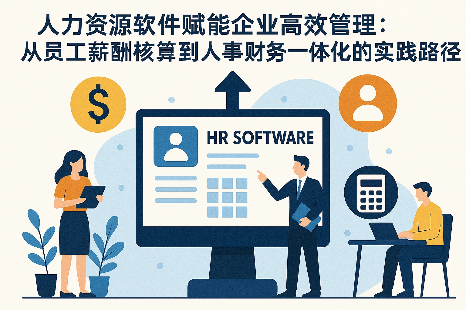 人力资源软件赋能企业高效管理：从员工薪酬核算到人事财务一体化的实践路径
