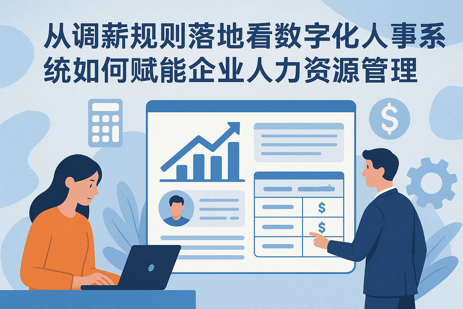 从调薪规则落地看数字化人事系统如何赋能企业人力资源管理