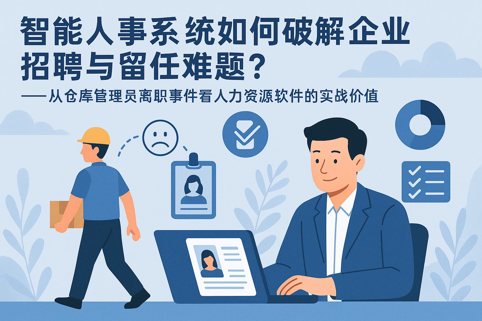 智能人事系统如何破解企业招聘与留任难题？——从仓库管理员离职事件看人力资源软件的实战价值