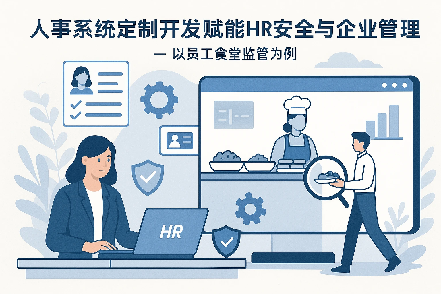 人事系统定制开发赋能HR安全与企业管理提升 —— 以员工食堂监管为例