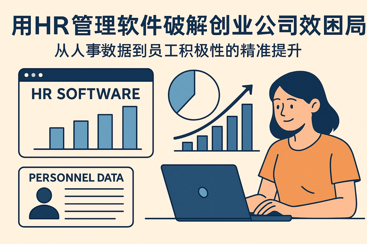 用HR管理软件破解创业公司效率困局：从人事数据到员工积极性的精准提升
