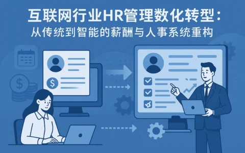 互联网行业HR管理数字化转型：从传统到智能的薪酬与人事系统重构