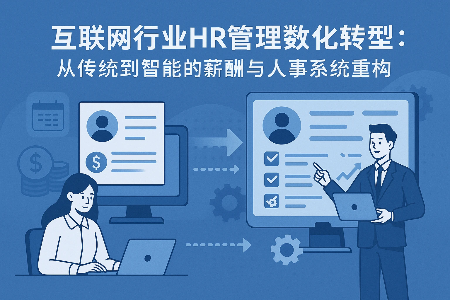 互联网行业HR管理数字化转型：从传统到智能的薪酬与人事系统重构