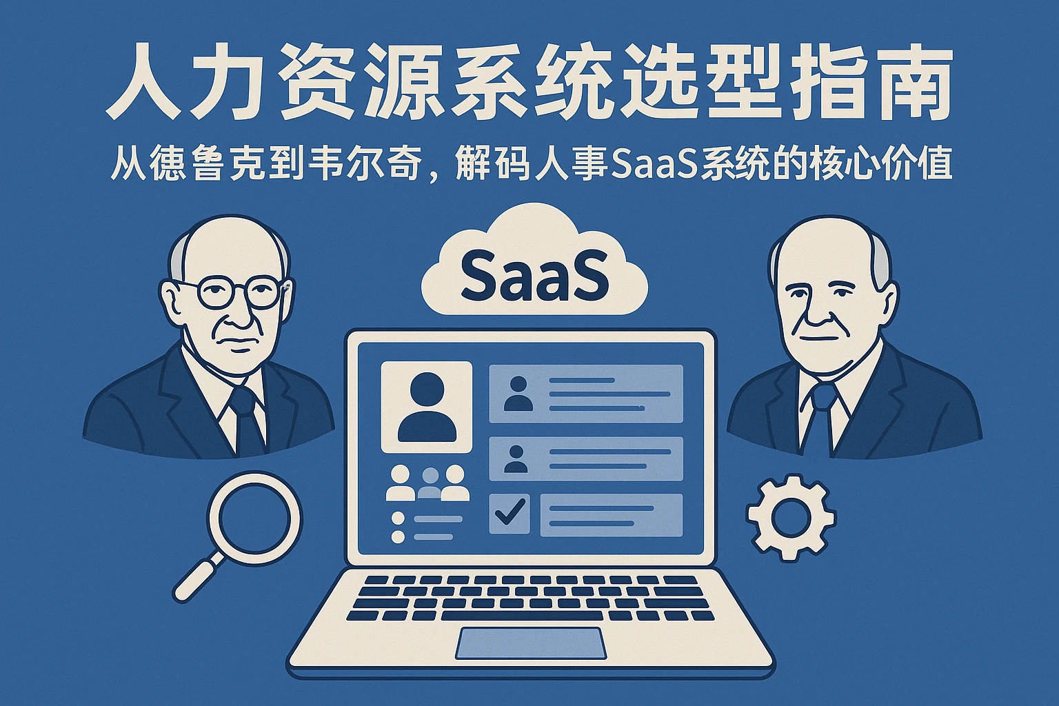 人力资源系统选型指南：从德鲁克到韦尔奇，解码人事SaaS系统的核心价值
