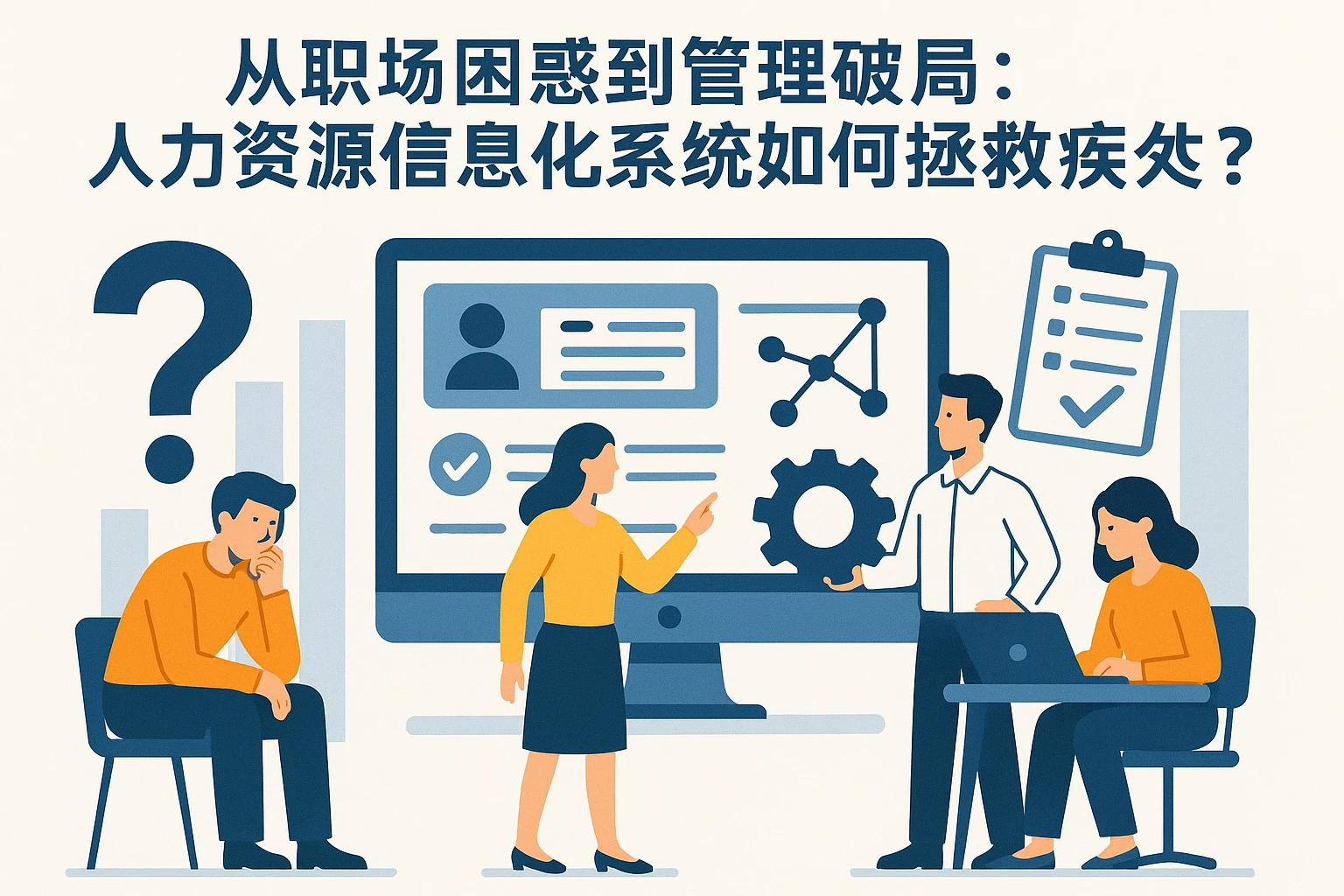从职场困惑到管理破局：人力资源信息化系统如何拯救中小企业的管理痛点？