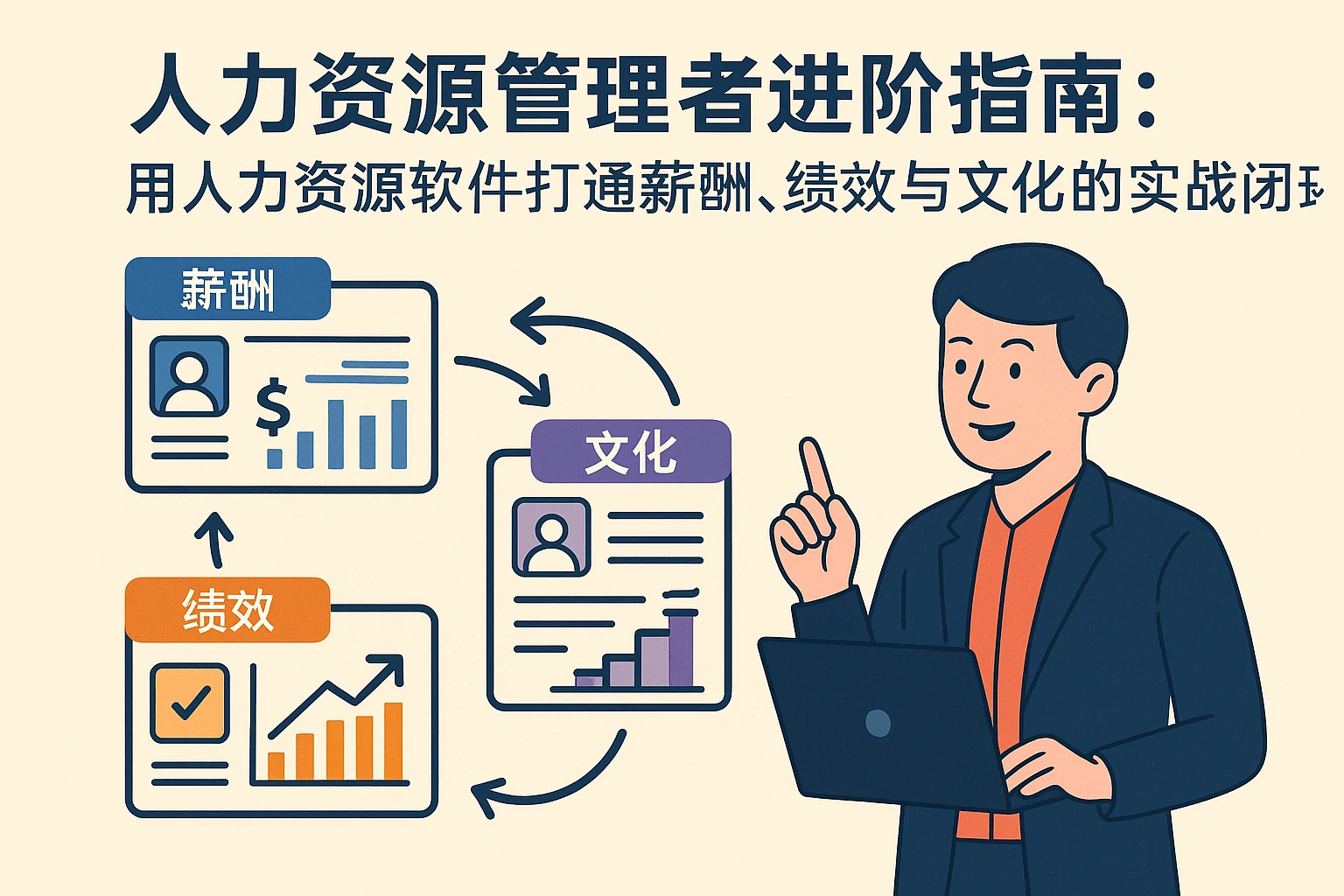 人力资源管理者进阶指南：用人力资源软件打通薪酬、绩效与文化的实战闭环
