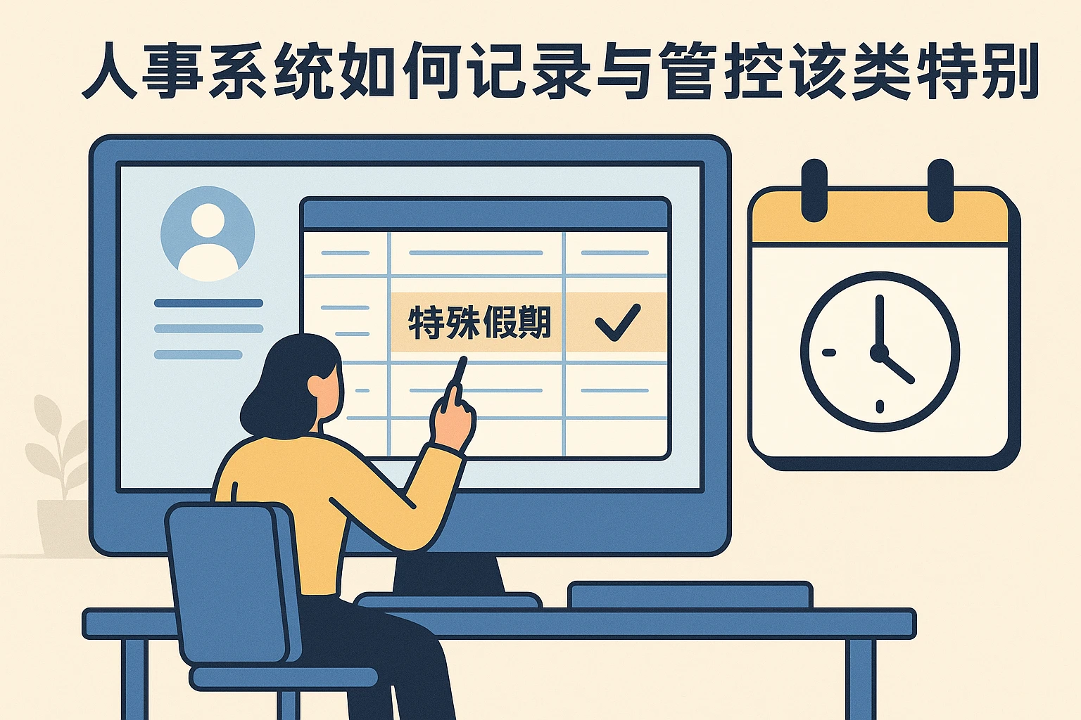 人事系统如何记录与管控该类特殊假期