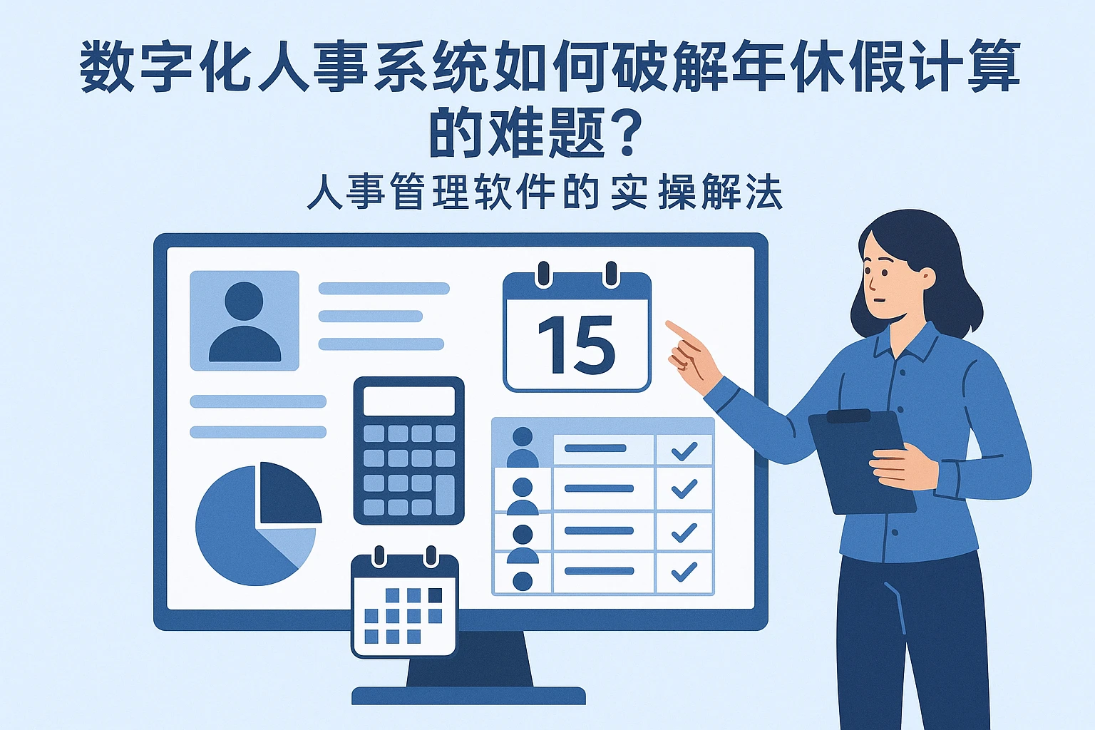 数字化人事系统如何破解年休假计算难题？人事管理软件的实操解法