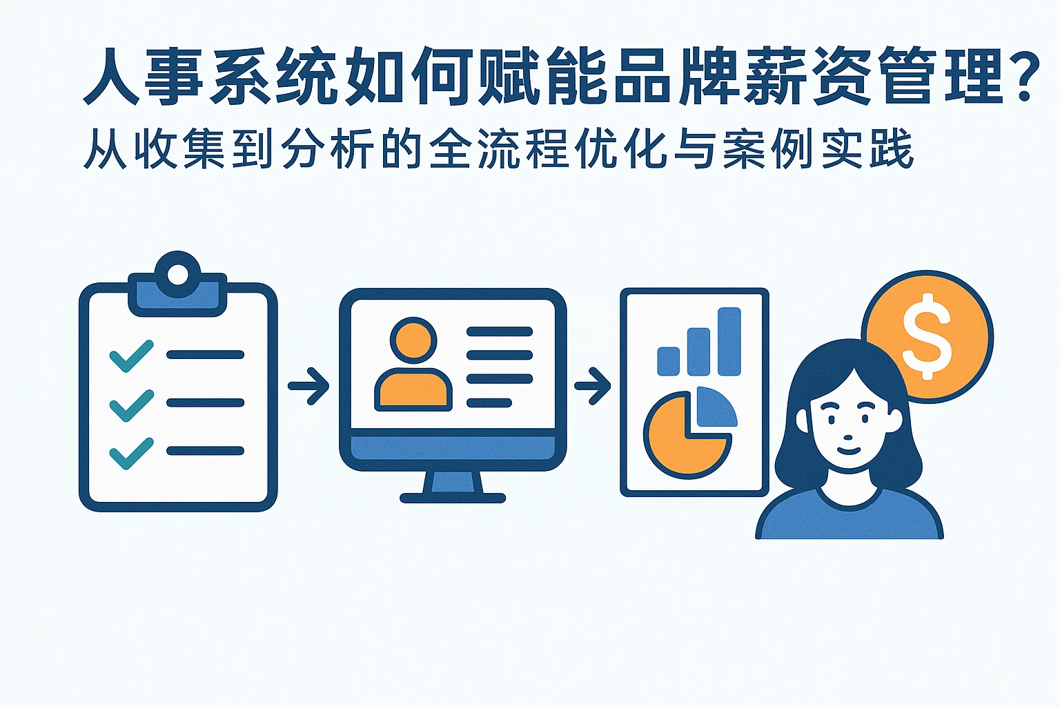 人事系统如何赋能品牌薪资管理？从收集到分析的全流程优化与案例实践