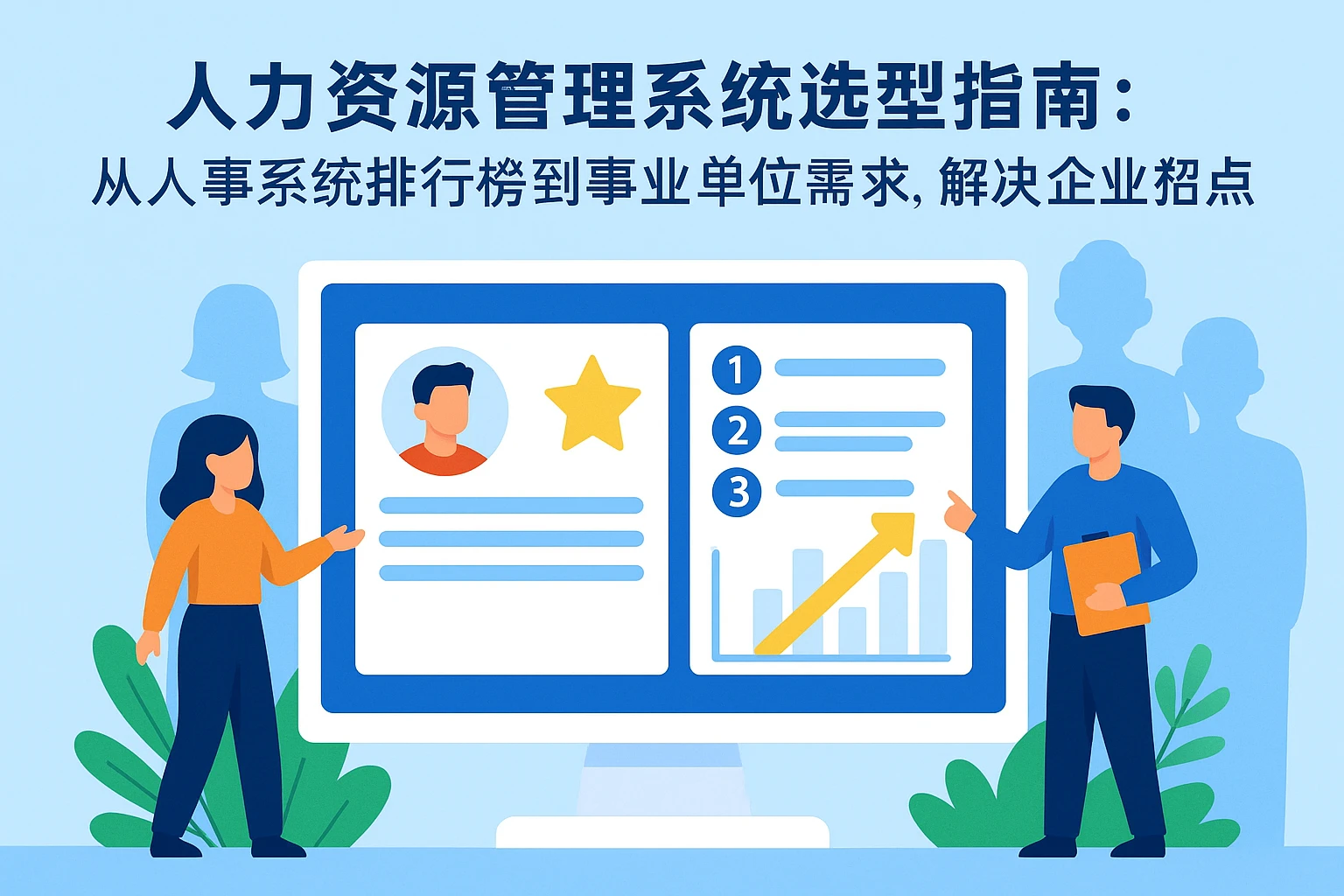 人力资源管理系统选型指南：从人事系统排行榜到事业单位需求，解决企业招人痛点
