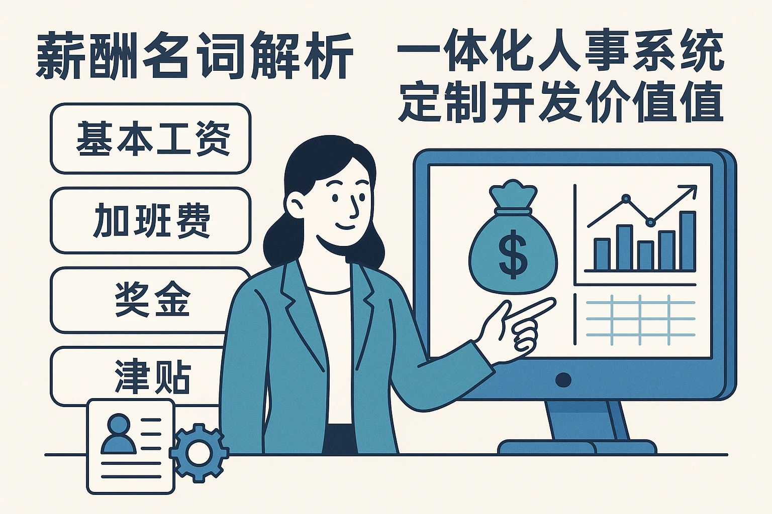 人力资源系统中的薪酬名词解析与一体化人事系统定制开发价值